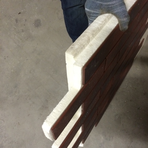 Krem Rustik, Толщина 40 мм, Фасадные Термопанели Rufford