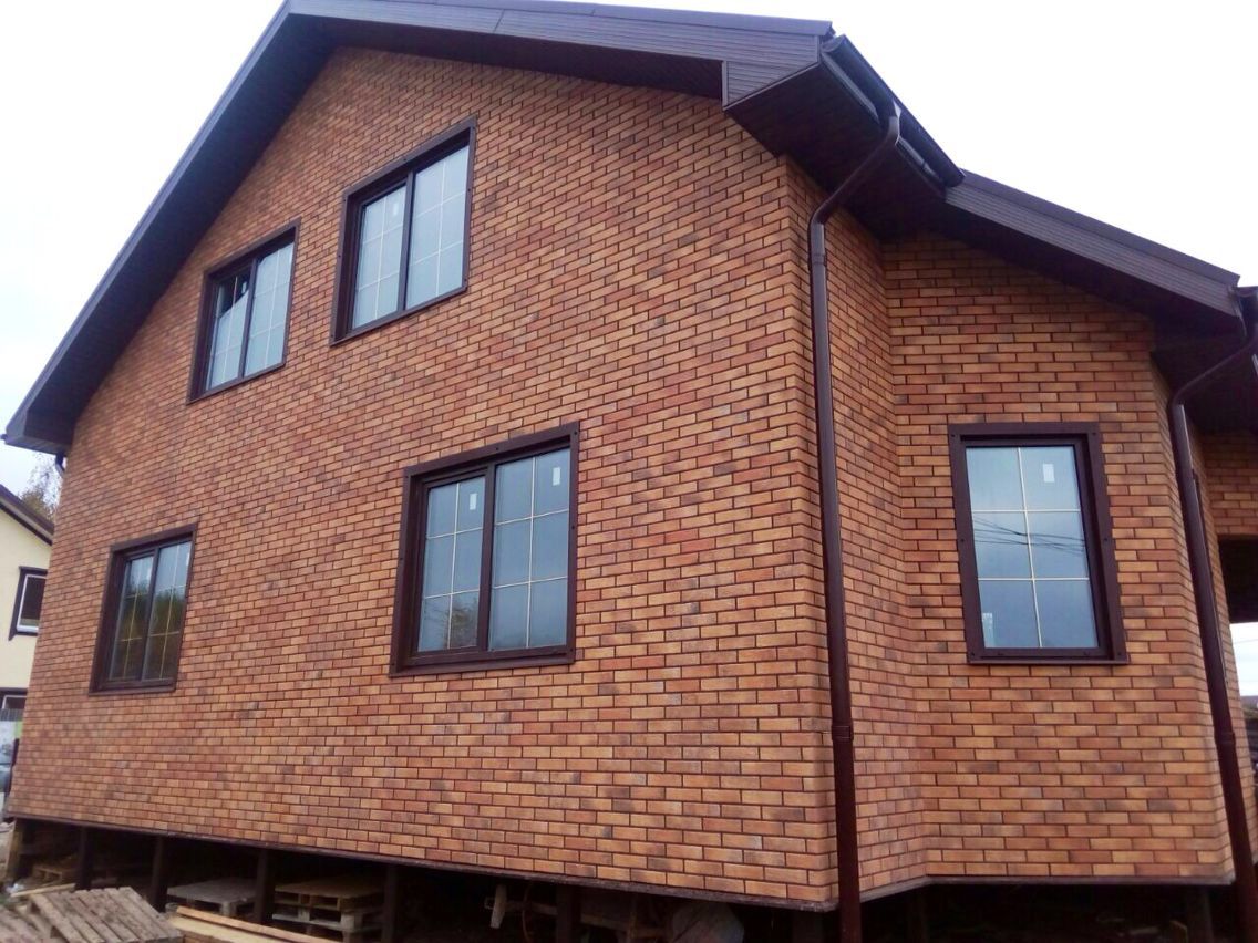 Cloud Braun Struktur, Толщина 30 мм, Фасадные Термопанели Rufford